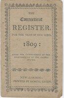 Connecticut register, 1809