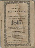 Connecticut register, and United States calendar, 1817