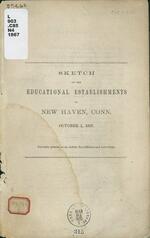 Sketch of the educational establishments of New Haven, Conn.
