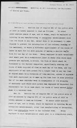 1913 HB-0257. An act amending an act concerning the employment of minors and women