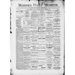 Meriden daily monitor, 1872
