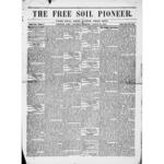 Free Soil pioneer, 1848