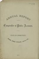 Report of the Comptroller of Public Accounts, to the General Assembly, 1875/1876