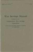 War savings manual