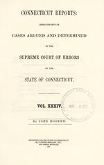 Connecticut reports, Vol. 34 (February term 1867-March term 1868)