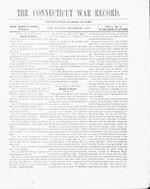 Connecticut war record, 1863-1865