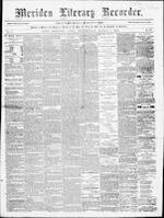 Meriden literary recorder, 1866-03-07