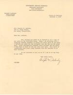 Grafton M. Peberdy letter to Mrs. Charles M. Andrews