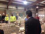 Gov. Malloy Visits Bricklayers Apprenticeship Site in Wallingford