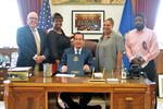 Gov. Malloy Signs Bills From the Previous Session
