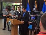 Governor Malloy Holds Press Conference to Announce 2014 Crime Statistics