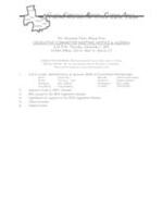 Legislative Committee Agendas and Minutes, 2011