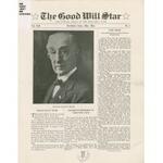 Good Will star, 1922-05