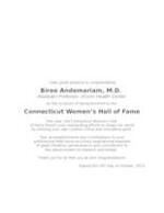 Connecticut Women's Hall of Fame Honorees