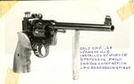 Colt Officer's Model Target revolver, right view