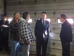 Governor Malloy Thanks Plow Operators
