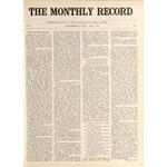 Monthly record, 1905-06