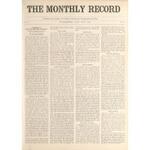 Monthly record, 1905-07