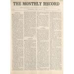 Monthly record, 1907-01