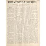 Monthly record, 1907-03