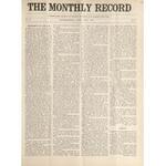 Monthly record, 1908-05