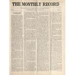 Monthly record, 1908-08