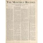 Monthly record, 1909-06