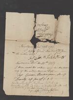 William Bayard and Charles Ward Apthorp vs Ralph Isaacs Land Case,1769