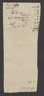 Jared Ingersoll vs Silvanus Bishop, 1769