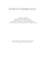 Auditors’ Report Board Of Trustees for the Connecticut State University, Eastern Connecticut State University, for the fiscal years ended June 30, 2002 and 2003 