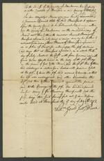 Samuel Brown vs Daniel Olds, 1773