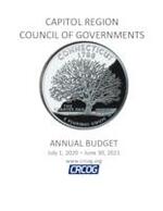 Capitol Region Council of Governments Annual Budget, July 1, 2020 - June 30, 2021