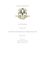 Annual report of the Connecticut Commission on Uniform Legislation, 2021