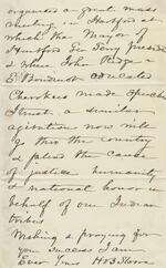 Harriet Beecher Stowe to Sara T. Kinney, January 25, 1884