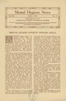 Mental hygiene news, July 1924