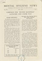 Mental hygiene news, May 1934
