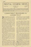 Mental hygiene news, November 1939