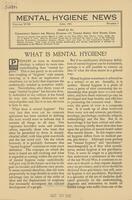 Mental hygiene news, April 1941