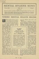 Mental hygiene news, April 1946