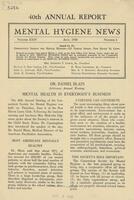 Mental hygiene news, July 1948
