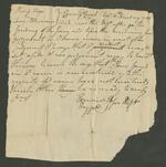 Philip Negro vs Samuel Merriam, 1789