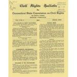 civil rights bulletin, 1958, undated special issue