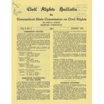 civil rights bulletin, 1958-01