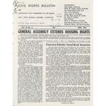 civil rights bulletin, 1961-06