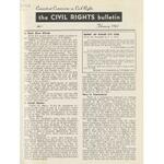 civil rights bulletin, 1962-02
