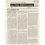civil rights bulletin, 1962-07