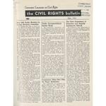 civil rights bulletin, 1966-05