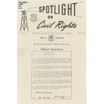 Spotlight on civil rights, 1952-05