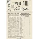 Spotlight on civil rights, 1953-03