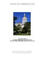 Auditors' report, Workers' Compensation Commission, for the fiscal years ended June 30, 2012 and 2013